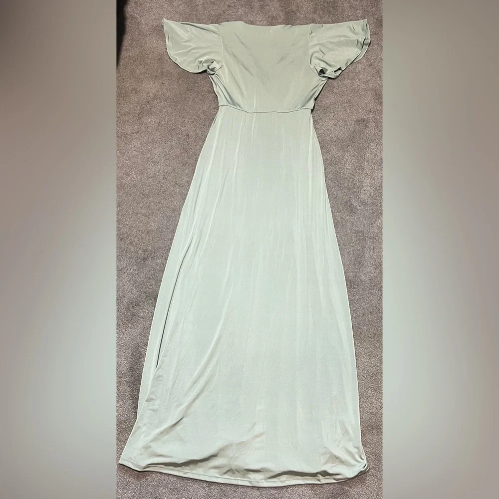 NWT Baltic Born Monica Maxi Dress Sage Green Medium - Picture 5 of 10